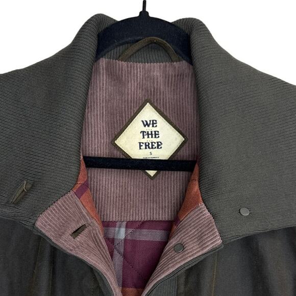 New Free People We The Free Benny Quilted Olive Vest Women's Size Small - Picture 5 of 8